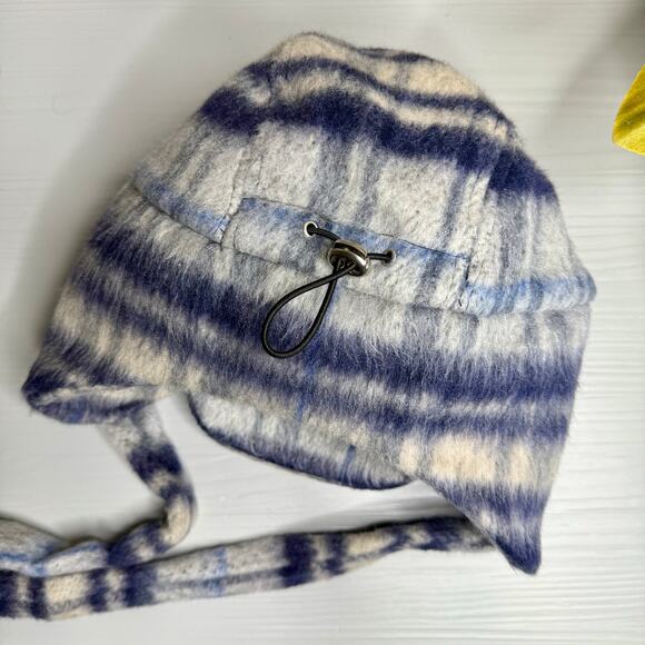 Free People hat plaid trapper hat fall winter boho cozy - Picture 12 of 12